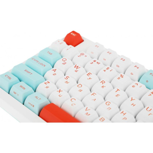 Клавиатура A4Tech Fstyler FS300 механическая белый USB for gamer LED (FS300 PANDA SNORKLENING)