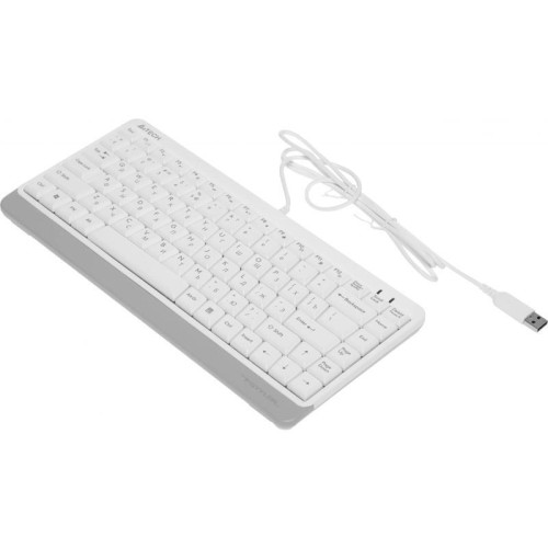 Клавиатура A4Tech Fstyler FKS11 белый/серый USB (FKS11 WHITE) Клавиатура A4Tech Fstyler FKS11 белый/серый USB (FKS11 WHITE)