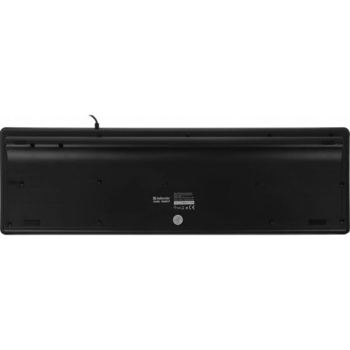 Клавиатура DEFENDER DARK KNIGHT GK-077 RU BL/WH 45077