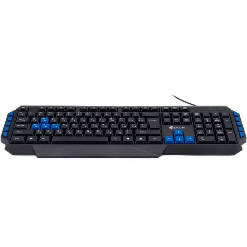 Клавиатура Oklick 750G FROST WAR черный/черный USB Multimedia for gamer (337452)
