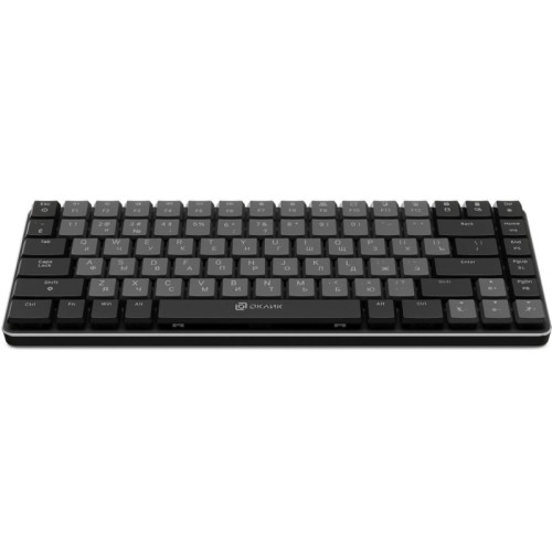 Клавиатура Oklick K615X механическая серый/серебристый USB slim Multimedia for gamer LED (1934413)