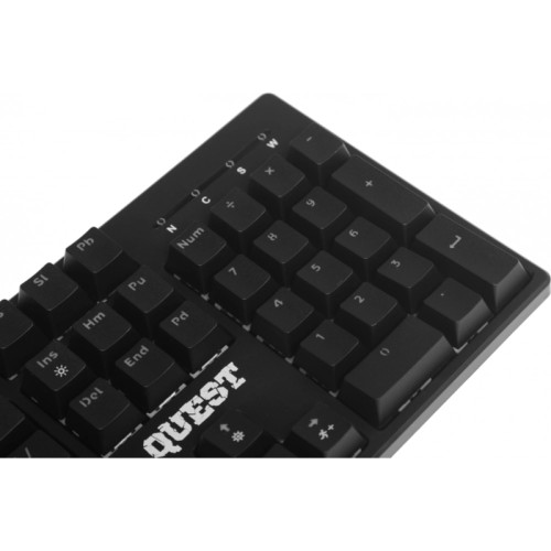 Клавиатура DEFENDER MECHANICAL QUEST GK-596 RU 45596 BLK