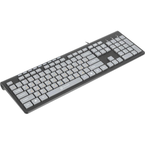 Клавиатура Oklick 480M черный/серый USB slim Multimedia (1067199) Клавиатура Oklick 480M черный/серый USB slim Multimedia (1067199)