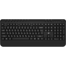 Клавиатура Oklick K257W черный USB беспроводная Multimedia (подставка для запястий) (2070286)