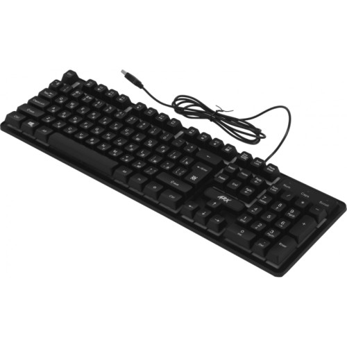 Клавиатура Defender Arx GK-196L RU черный USB for gamer LED Клавиатура Defender Arx GK-196L RU черный USB for gamer LED