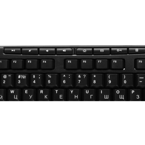 Беспроводная Клавиатура LOGITECH K270 RUS BLACK/ WHITE 920-003058
