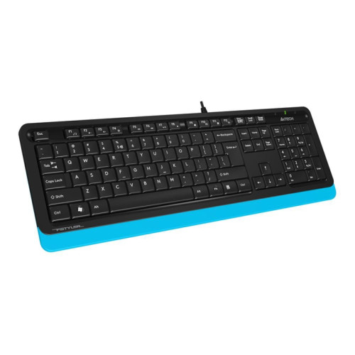 Клавиатура A4Tech Fstyler FK10 черный/синий USB (FK10 BLUE)