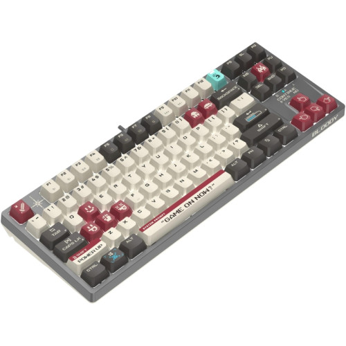 Клавиатура A4Tech Bloody S87 Pixels Red механическая серый/белый USB Multimedia for gamer LED (S87 PIXELS) Клавиатура A4Tech Bloody S87 Pixels Red механическая серый/белый USB Multimedia for gamer LED (S87 PIXELS)