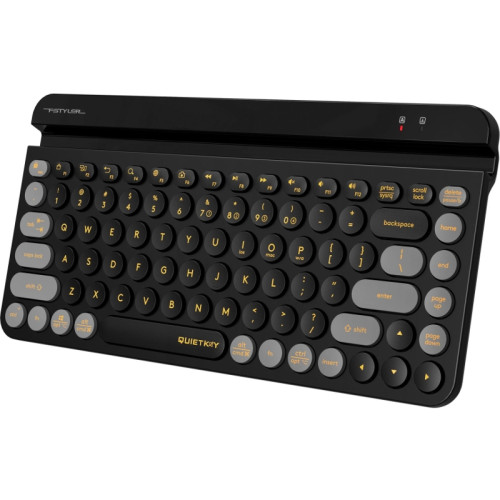 Клавиатура A4Tech Fstyler FBK30 черный/серый USB беспроводная BT/Radio slim Multimedia (FBK30 BLACKCURRANT)