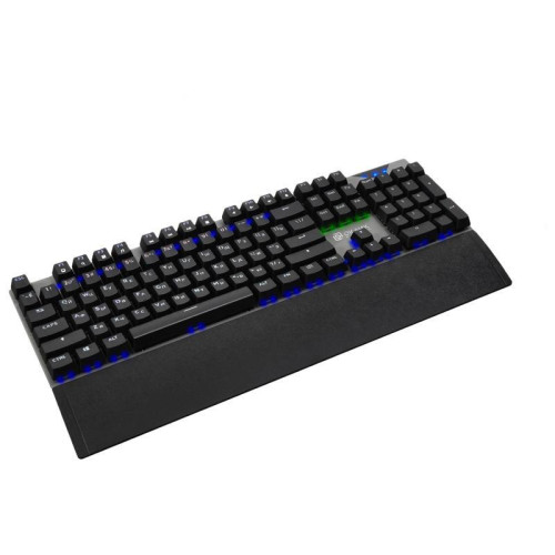 Клавиатура Oklick 935G RAGNAR механическая черный USB Multimedia for gamer LED (подставка для запястий)