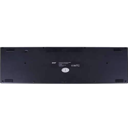 Клавиатура Acer OKR010 черный USB беспроводная slim Multimedia (ZL.KBDEE.003)