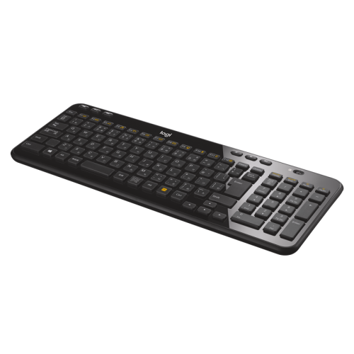 Клавиатура/ Keyboard Logitech Wireless K360 (USB, FM, Unifying®receiver, 16 multimedia btn, 2xAA, ergonomic design) Retail