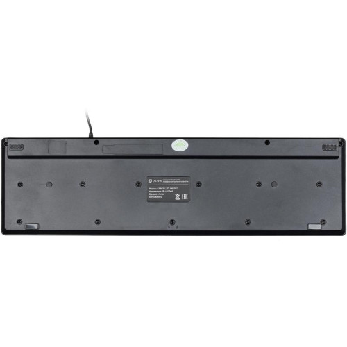 Клавиатура Oklick 520M2U черный/черный USB slim Multimedia