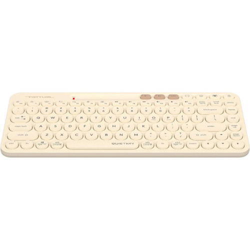 Клавиатура A4Tech Fstyler FBK36C AS бежевый USB беспроводная BT/Radio slim Multimedia (FBK36C AS)