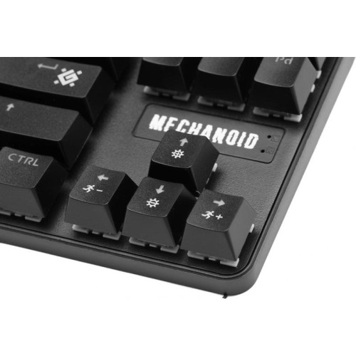 Клавиатура DEFENDER MECHANICAL MECHANOID GK-581 RU 45581 BLK