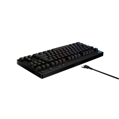 Клавиатура/ Logitech Gaming Keyboard G PRO TKL Corded Mechanical  - BLACK - RUS - USB - CLICKY