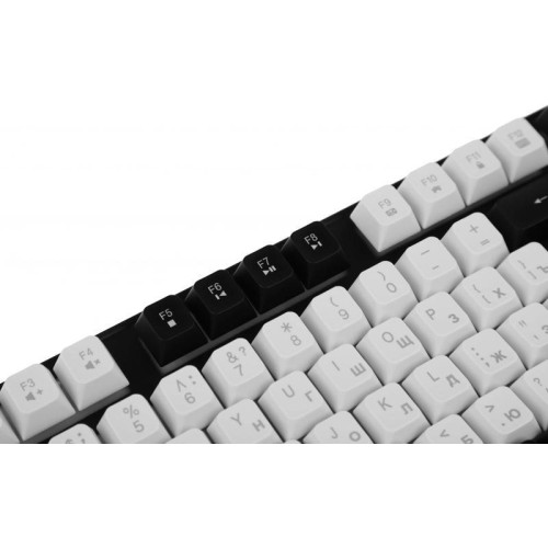 Клавиатура DEFENDER DARK KNIGHT GK-077 RU WH/BL 45078