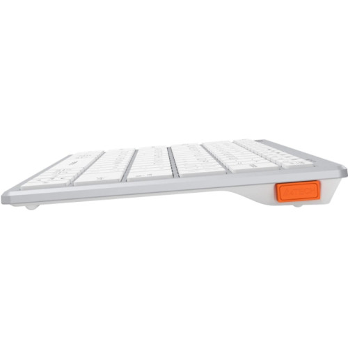 Клавиатура A4Tech Fstyler FBX51C белый USB беспроводная BT/Radio slim Multimedia для ноутбука (FBX51C WHITE)