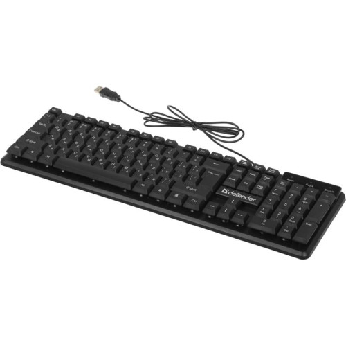 Клавиатура DEFENDER USB SYMBOL HB-559 BLACK 45559