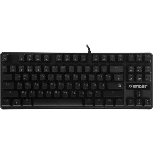 Клавиатура DEFENDER MECHANICAL AVENGER GK-412 RU 45410