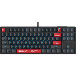 Клавиатура A4Tech Bloody AT87 Renegade механическая черный/зеленый USB for gamer LED (AT87)