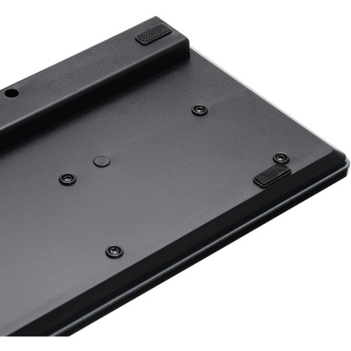 Клавиатура Oklick 550ML черный USB slim Multimedia LED (1061617)