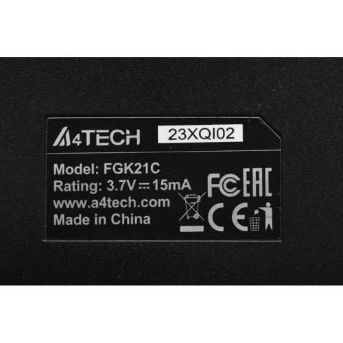 Числовой блок A4Tech FGK21C серый USB беспроводная slim для ноутбука Числовой блок A4Tech FGK21C серый USB беспроводная slim для ноутбука