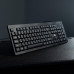 Клавиатура Клавиатура БЕШТАУ КЛ104РУ 104 клавиши, USB, 1,8м, цвет русской/латинской раскладки Белый/Белый, черная