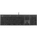 Клавиатура A4Tech Fstyler FX60H серый USB slim LED (FX60H GREY/WHITE) Клавиатура A4Tech Fstyler FX60H серый USB slim LED (FX60H GREY/WHITE)