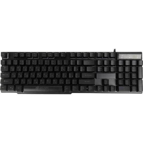 Клавиатура Oklick 780G SLAYER черный USB for gamer LED