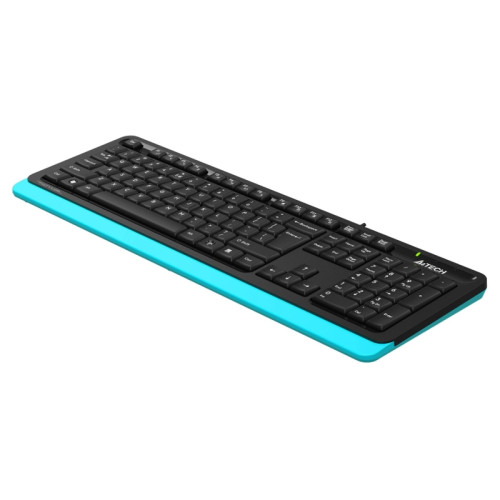 Клавиатура A4Tech Fstyler FKS10 черный/синий USB (FKS10 BLUE) Клавиатура A4Tech Fstyler FKS10 черный/синий USB (FKS10 BLUE)