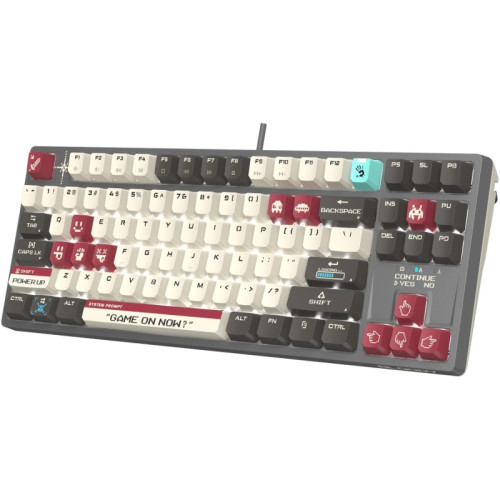 Клавиатура A4Tech Bloody S87 Pixels Red механическая серый/белый USB Multimedia for gamer LED (S87 PIXELS) Клавиатура A4Tech Bloody S87 Pixels Red механическая серый/белый USB Multimedia for gamer LED (S87 PIXELS)