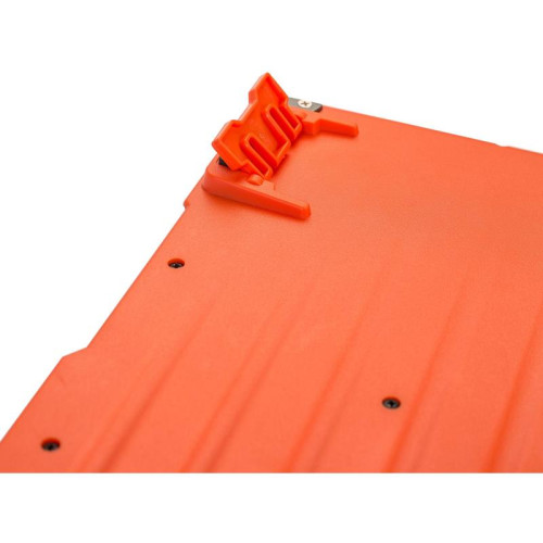 Клавиатура Oklick 717G BLACK DEATH черный/оранжевый USB Multimedia for gamer LED (476395)