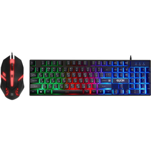 Клавиатура+мышь DEFENDER GLION C-123 RU PROMEGAJET 45123