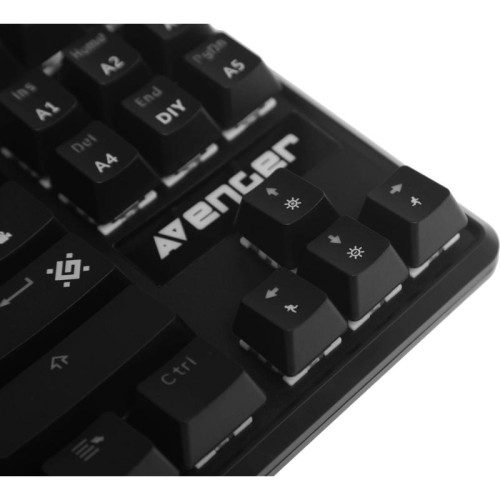 Клавиатура DEFENDER MECHANICAL AVENGER GK-412 RU 45410