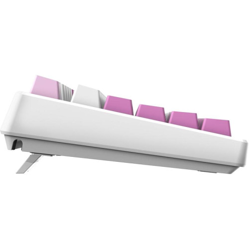 Клавиатура MSI Forge GK600 механическая белый/фиолетовый USB беспроводная BT/Radio Multimedia for gamer LED (S11-43RUQ01-HH9)