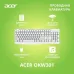 Клавиатура ACER Acer OKW301 USB white [ZL.KBDCC.01B]
