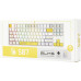 Клавиатура A4Tech Bloody S87 Energy механическая белый/желтый USB for gamer LED (S87 USB ENERGY WHITE) Клавиатура A4Tech Bloody S87 Energy механическая белый/желтый USB for gamer LED (S87 USB ENERGY WHITE)