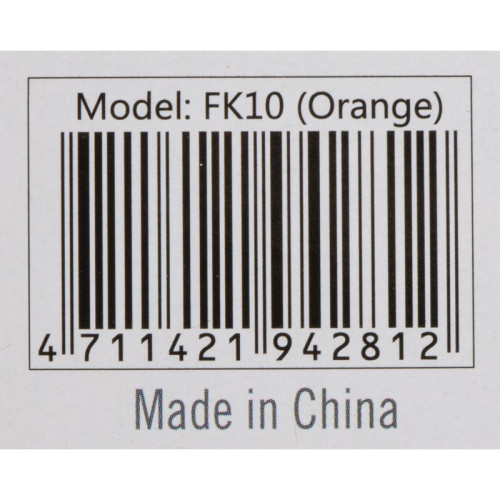 Клавиатура A4Tech Fstyler FK10 черный/оранжевый USB (FK10 ORANGE) Клавиатура A4Tech Fstyler FK10 черный/оранжевый USB (FK10 ORANGE)