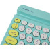 Клавиатура A4Tech Fstyler FBK30 зеленый USB беспроводная BT/Radio slim Multimedia (FBK30 AVOCADO)