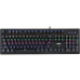 Клавиатура Acer OKW127 механическая черный USB Multimedia for gamer LED (ZL.KBDEE.00H)