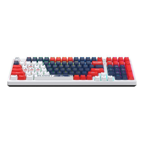 Клавиатура A4Tech Bloody S98 механическая синий/белый USB for gamer LED (SPORTS NAVY)