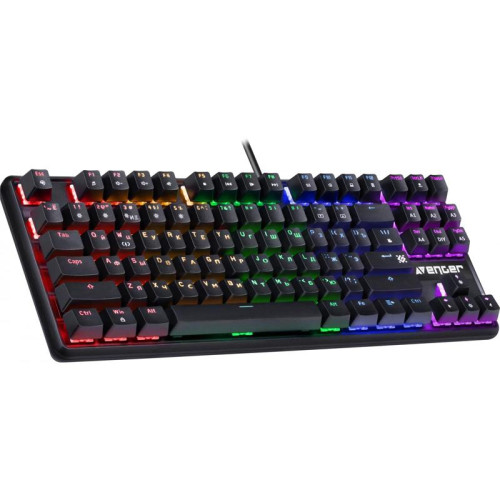Клавиатура DEFENDER MECHANICAL AVENGER GK-412 RU 45410