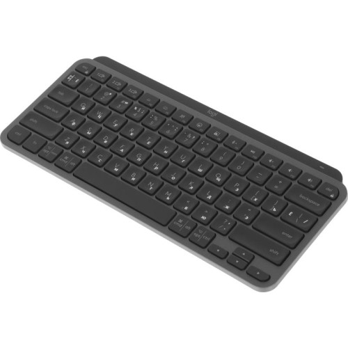 Клавиатура Logitech MX Keys Mini темно-серый USB беспроводная BT/Radio LED (920-010617)