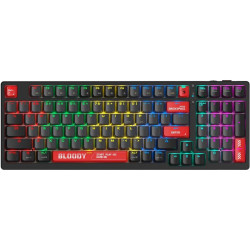 Клавиатура A4Tech Bloody WS98 механическая черный USB беспроводная BT/Radio Multimedia for gamer LED (WS98)