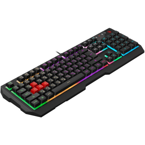 Клавиатура A4Tech Bloody B140N черный USB Multimedia for gamer LED (подставка для запястий) (B140N) Клавиатура A4Tech Bloody B140N черный USB Multimedia for gamer LED (подставка для запястий) (B140N)