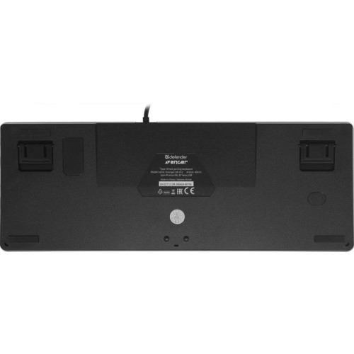 Клавиатура DEFENDER MECHANICAL AVENGER GK-412 RU 45410
