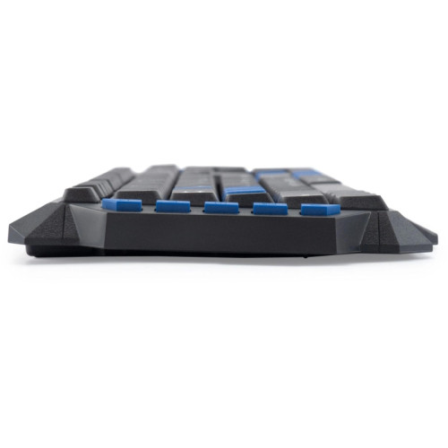Клавиатура Oklick 750G FROST WAR черный/черный USB Multimedia for gamer (337452)