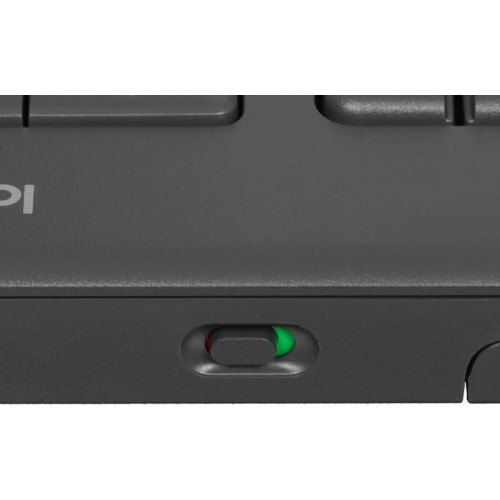 Клавиатура Logitech K400 Plus черный USB беспроводная (920-007173)