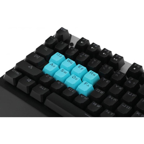 Клавиатура A4Tech Bloody B865 механическая серый/черный USB for gamer LED